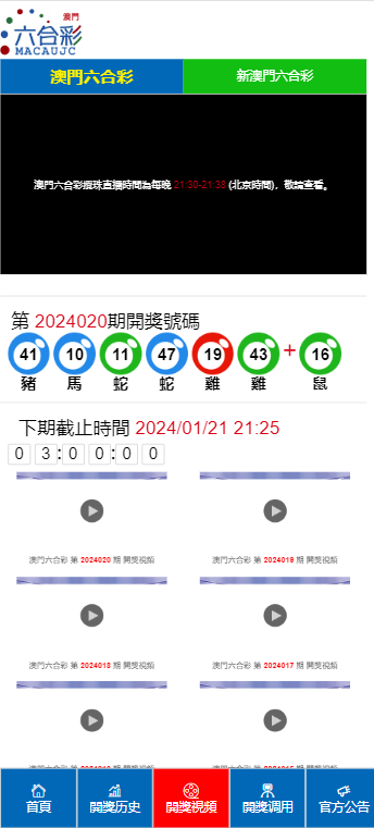 新澳门六开奖结果2024开奖记录查询网站——内部报告与公开数据分析